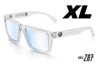 Heat Wave XL Vise Z87 Vapor Clear Frame / Blue Blocking Lens Eyewear Heat Wave 