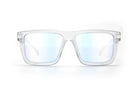 Heat Wave XL Vise Z87 Vapor Clear Frame / Blue Blocking Lens Eyewear Heat Wave 