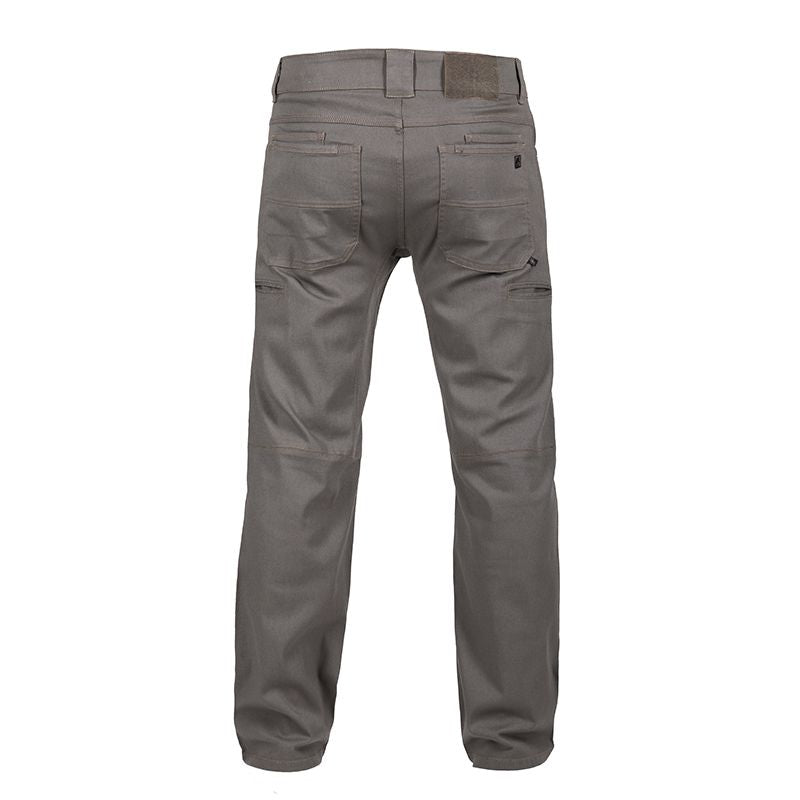 Men’s tactical pants with articulated knee pleats