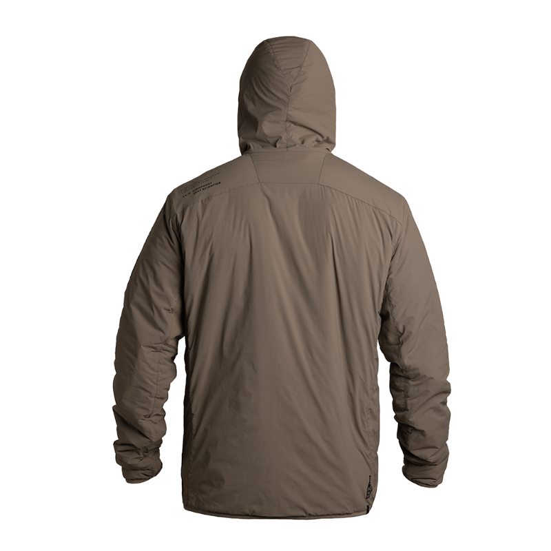 Range day jacket with Merino wool blend fleece