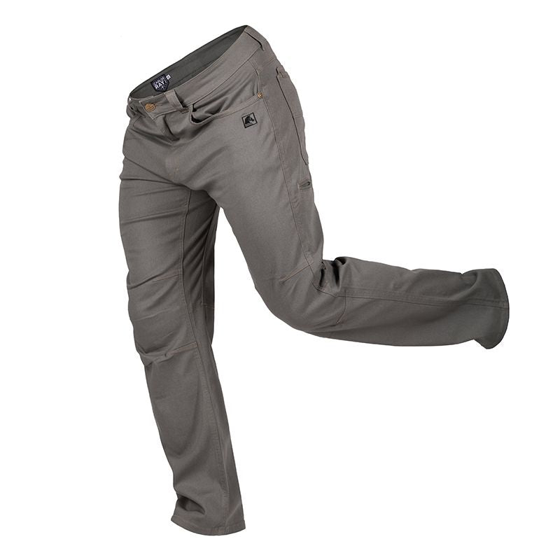 Tactical pants with gusseted crotch for enhanced comfort