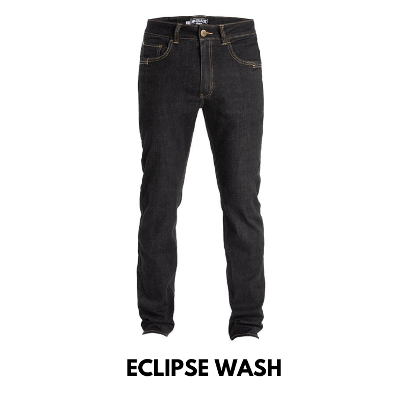 Men’s tactical jeans with vintage and eclipse washes