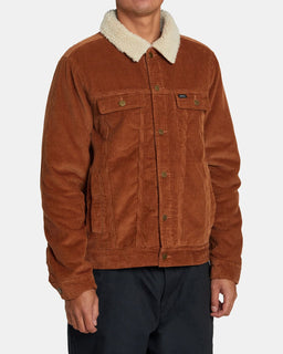 RVCA Waylon Corduroy Trucker Jacket | Tactical Distributors