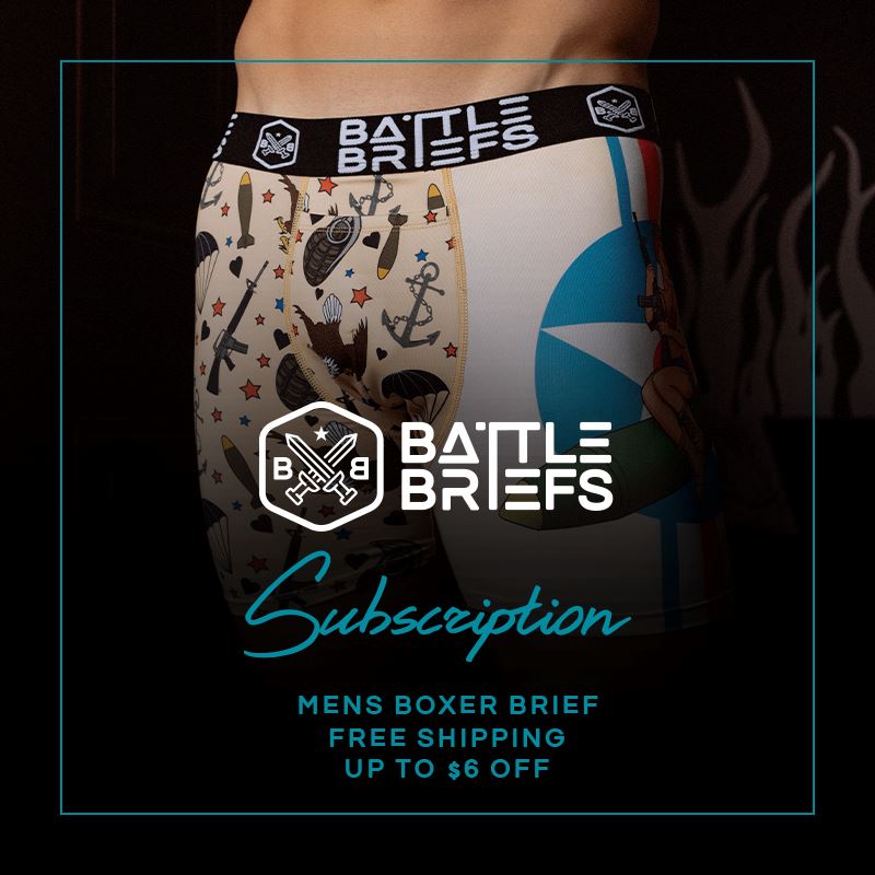 Battle Briefs Men's Monthly SUBSCRIPTION – Tactical Distributors