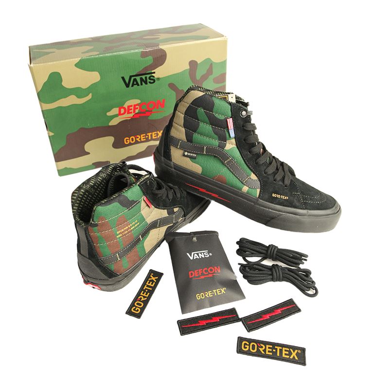 DEFCON Vans Sk8 Hi Notchback Gore Tex Invoice Tactical Distributors