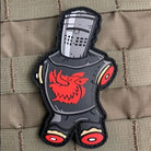 Violent Little Black Knight PVC Patch Violent Little Machine Shop 