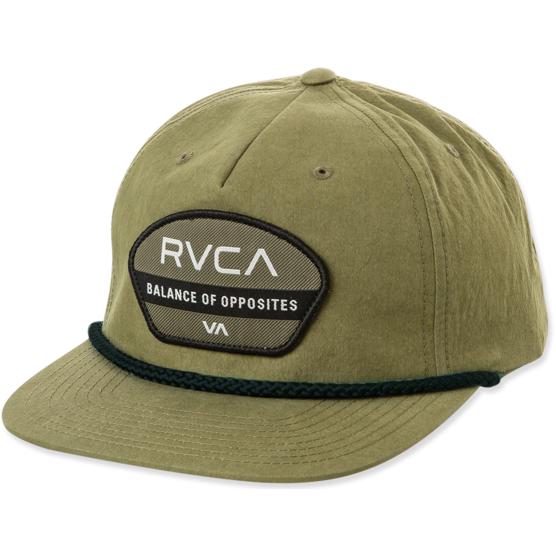 RVCA Opposite Snapback - NO RETURNS RVCA Olive 
