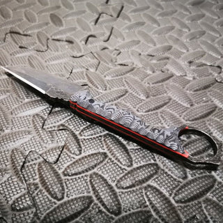 ADC Tie Breaker CQC Knife Kit DE - Gunmetal/Red